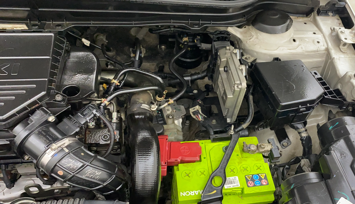 2019 Maruti Vitara Brezza ZDI PLUS AMT, Diesel, Automatic, 1,08,164 km, Engine View - Left