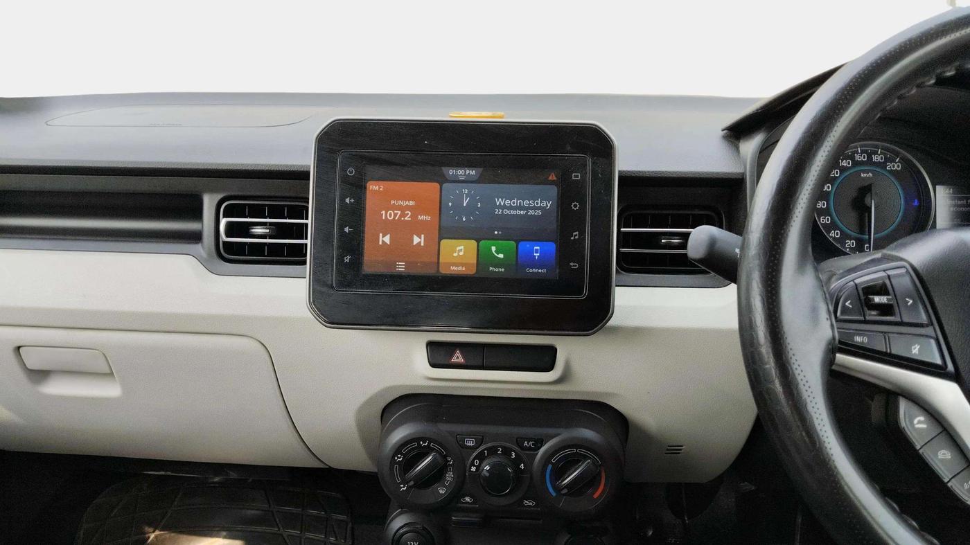 2022 Maruti IGNIS ZETA 1.2, Petrol, Manual, 13,780 km, Air Conditioner