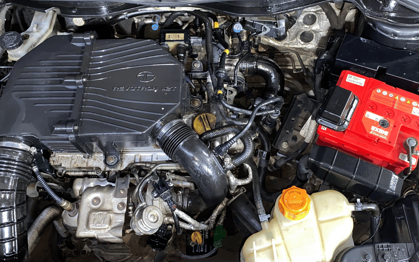 2015 Tata Zest XM PETROL, Petrol, Manual, 37,873 km, Engine View - Left