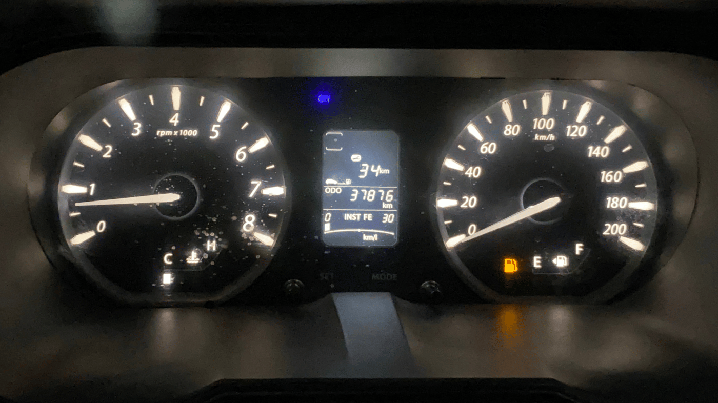 2015 Tata Zest XM PETROL, Petrol, Manual, 37,873 km, Odometer Image
