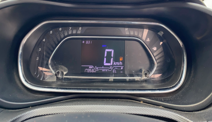 2021 Tata NEXON XZ PLUS PETROL, Petrol, Manual, 17,344 km, Odometer Image