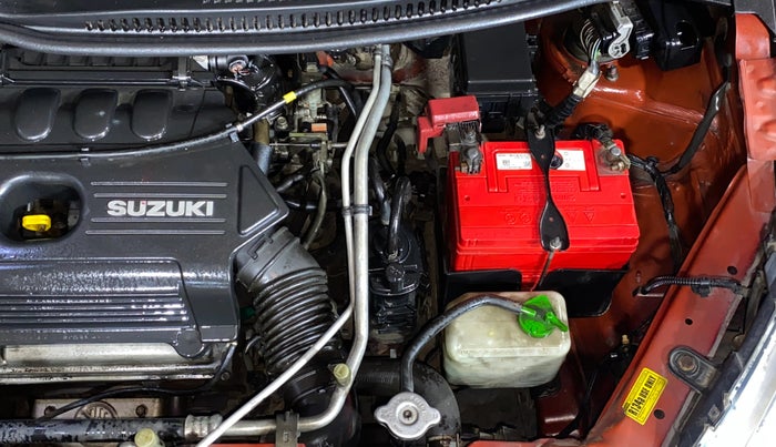 2013 Maruti Wagon R 1.0 VXI, Petrol, Manual, 67,680 km, Engine View - Left