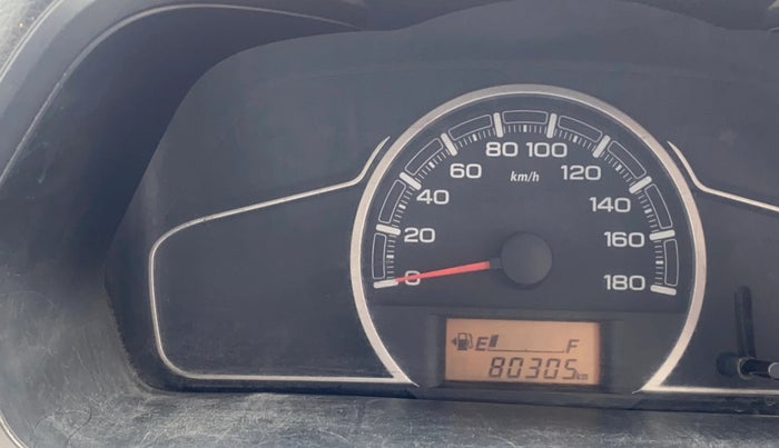 2020 Maruti Alto LXI, Petrol, Manual, 80,289 km, Odometer Image