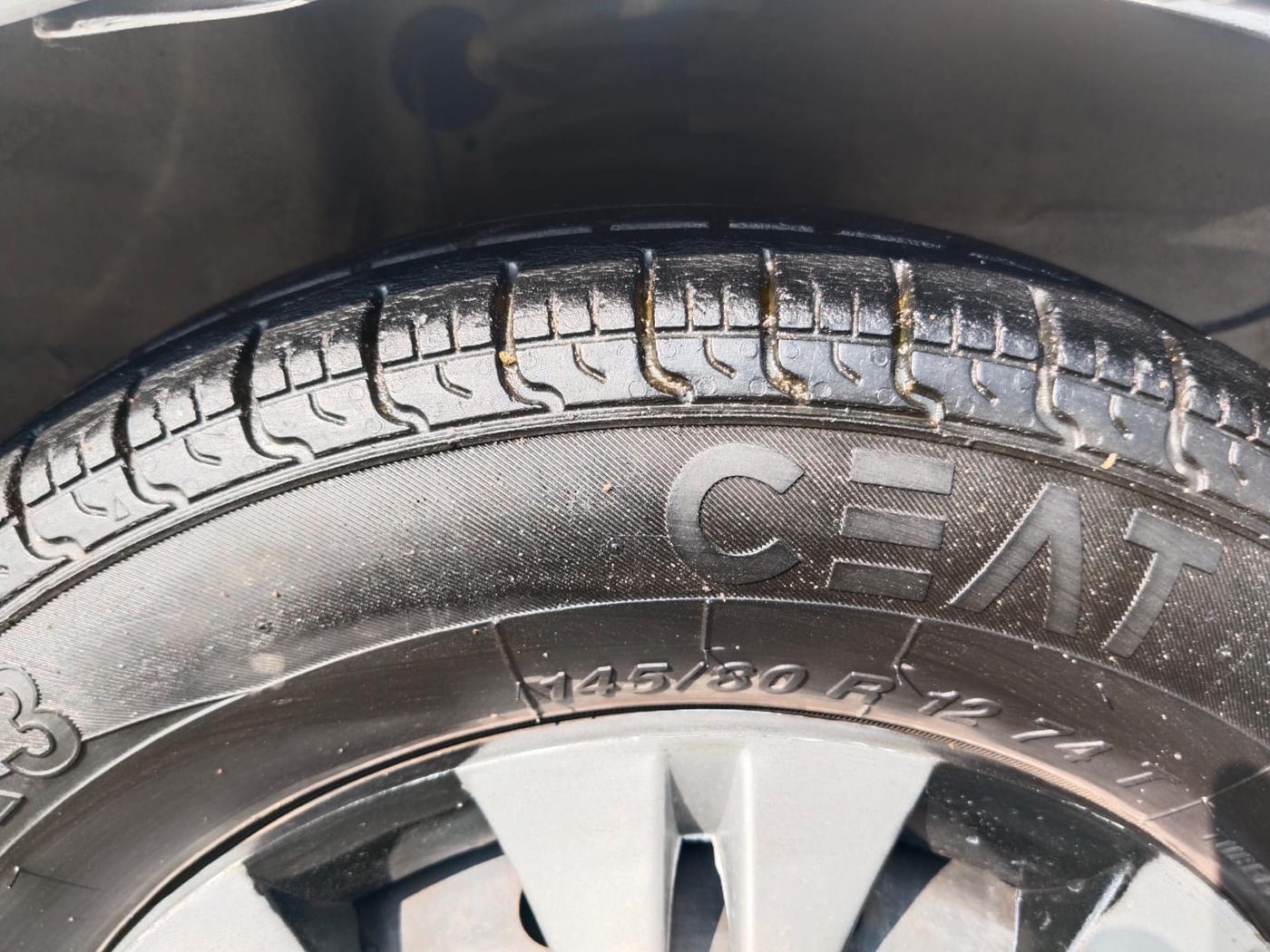 2020 Maruti Alto LXI, Petrol, Manual, 80,289 km, Left Rear Tyre Tread