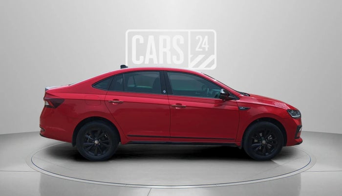 2025 Skoda SLAVIA Monte Carlo 1.0L TSI AT, Petrol, Automatic, 1,523 km, Right Side View