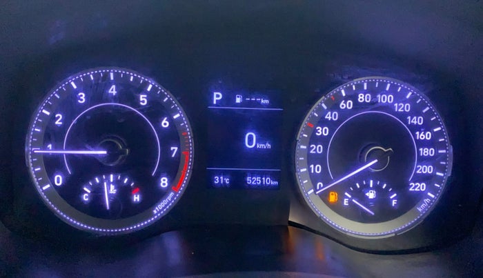 2019 Hyundai VENUE SX PLUS 1.0 TURBO DCT, Petrol, Automatic, 52,552 km, Odometer Image