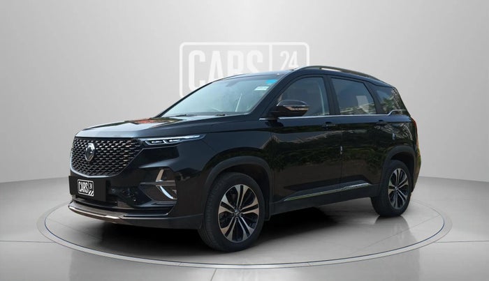 2022 MG HECTOR PLUS SHARP 1.5 PETROL TURBO CVT 6-STR, Petrol, Automatic, 10,957 km, Left Front Diagonal
