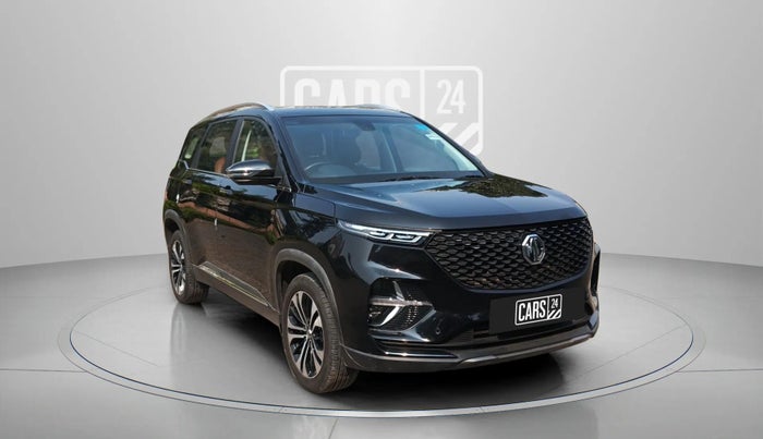 2022 MG HECTOR PLUS SHARP 1.5 PETROL TURBO CVT 6-STR, Petrol, Automatic, 10,957 km, Right Front Diagonal