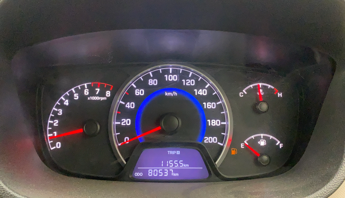 2014 Hyundai Grand i10 ASTA 1.2 KAPPA VTVT, Petrol, Manual, 80,515 km, Odometer Image