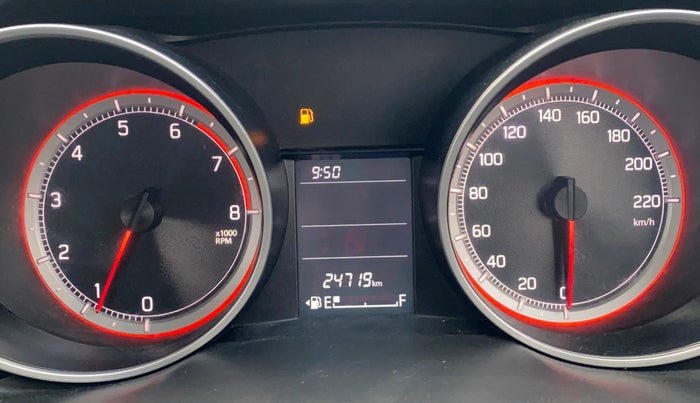 2023 Maruti Swift VXI, Petrol, Manual, 24,704 km, Odometer Image
