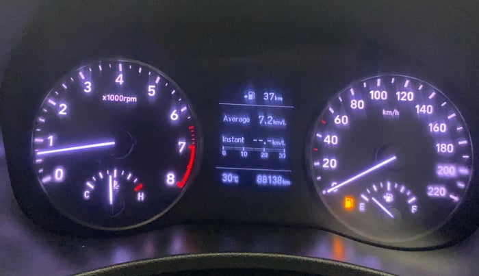 2019 Hyundai Verna 1.6 VTVT SX, CNG, Manual, 88,114 km, Odometer Image