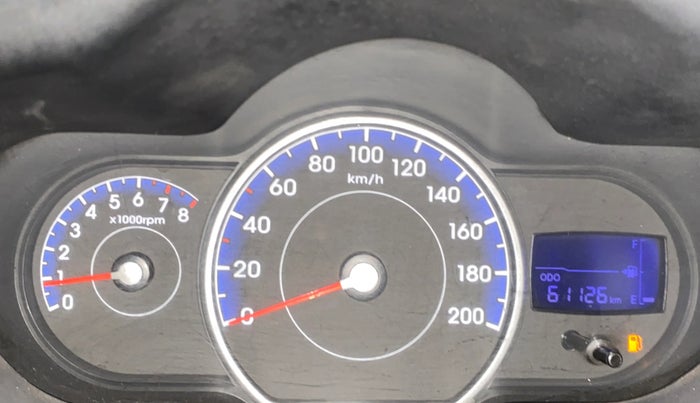 2013 Hyundai i10 MAGNA 1.2, Petrol, Manual, 61,124 km, Odometer Image