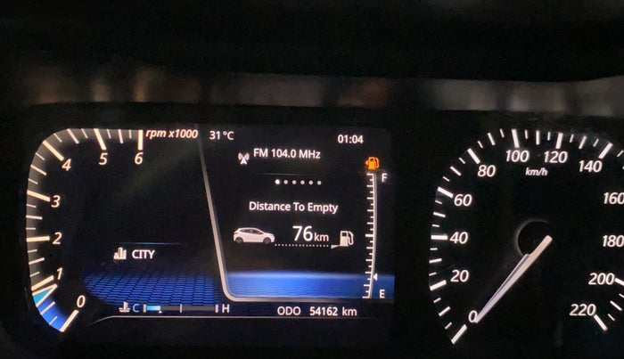 2023 Tata ALTROZ  XZ PLUS (S) , Diesel, Manual, 54,159 km, Odometer Image