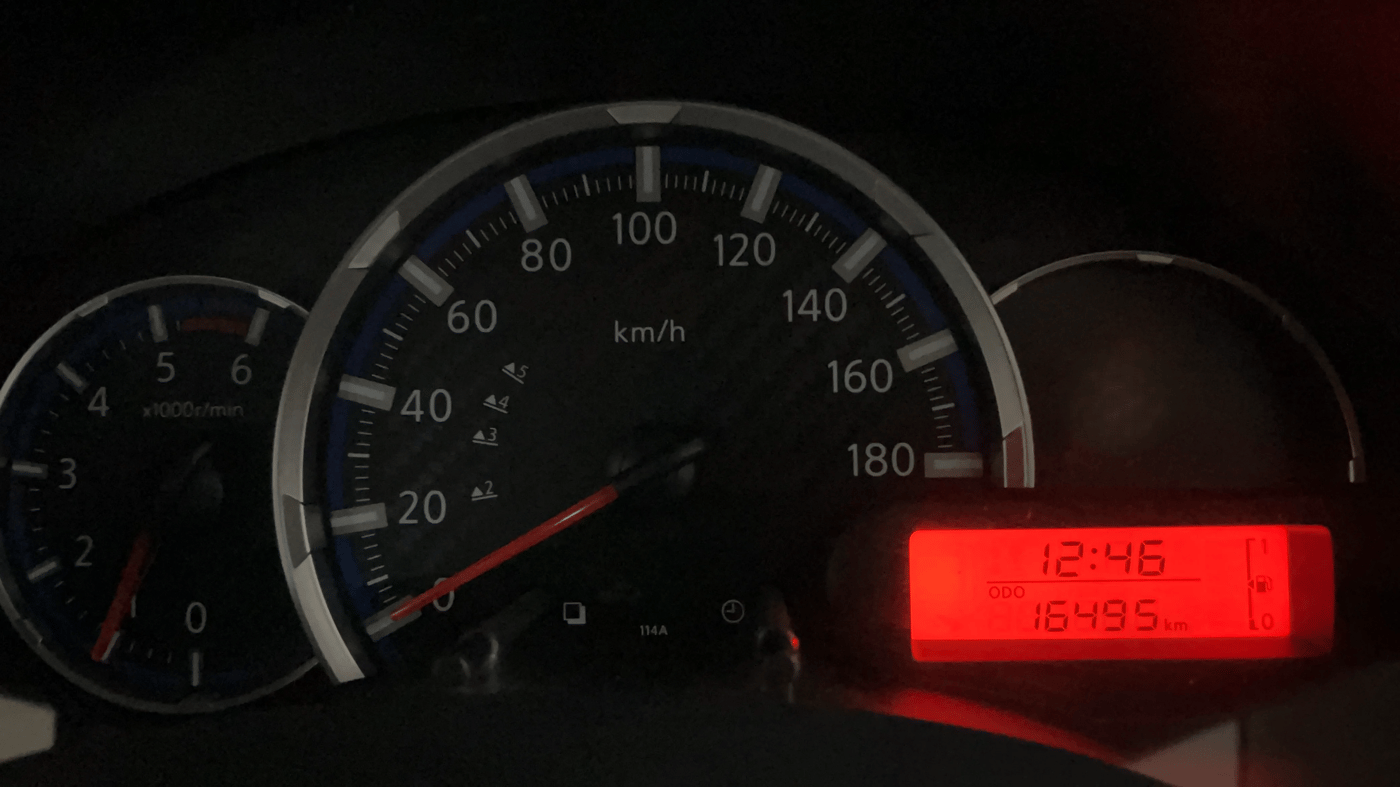 2019 Datsun Go T(O), Petrol, Manual, 16,547 km, Odometer Image