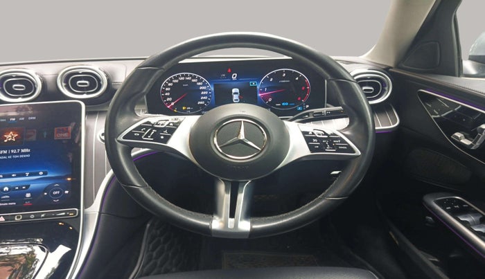 2022 Mercedes Benz C Class  C 220d, Diesel, Automatic, 20,252 km, Steering Wheel Close Up