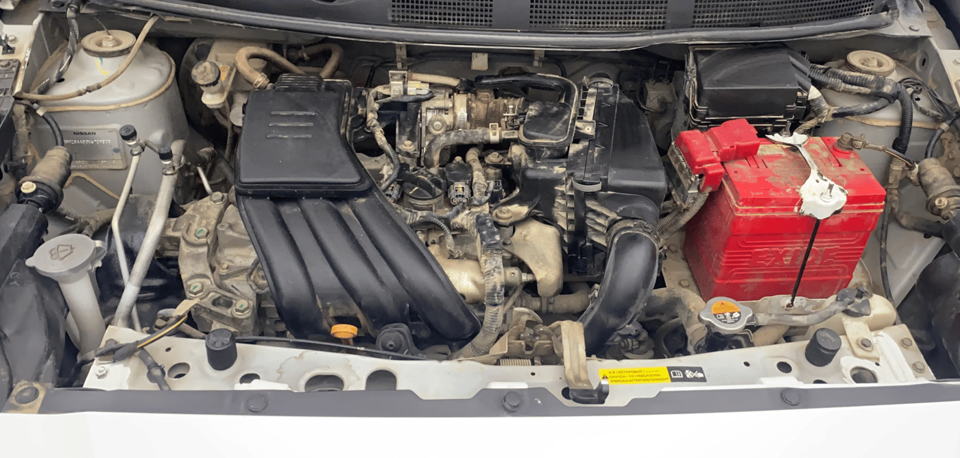 2019 Datsun Go T(O), Petrol, Manual, 70,423 km, Engine View