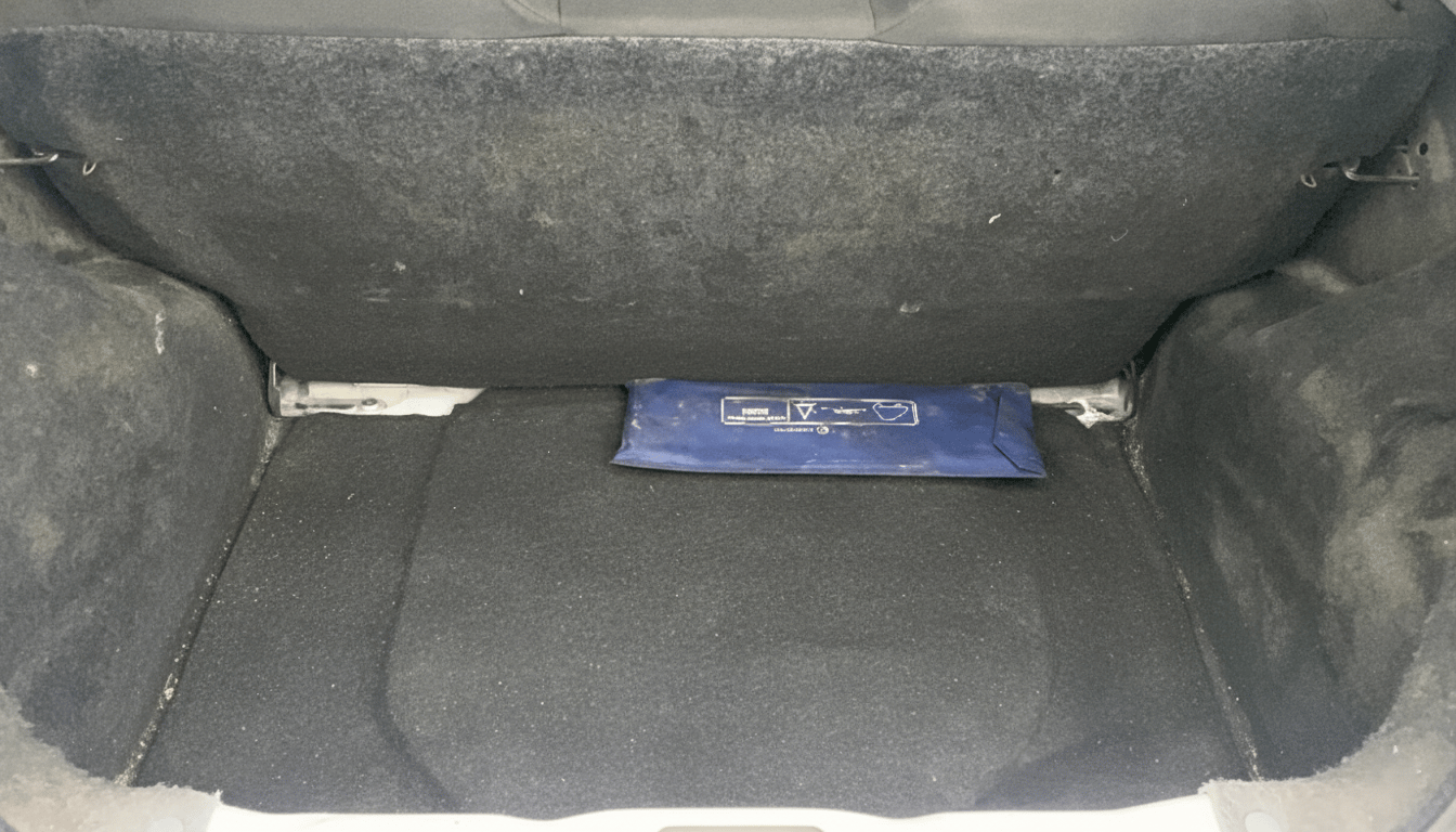 2019 Datsun Go T(O), Petrol, Manual, 70,423 km, Boot Inside