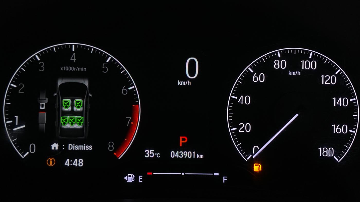 2025 Honda Amaze 1.2L I-VTEC VX CVT, Petrol, Automatic, 43,897 km, Odometer Image