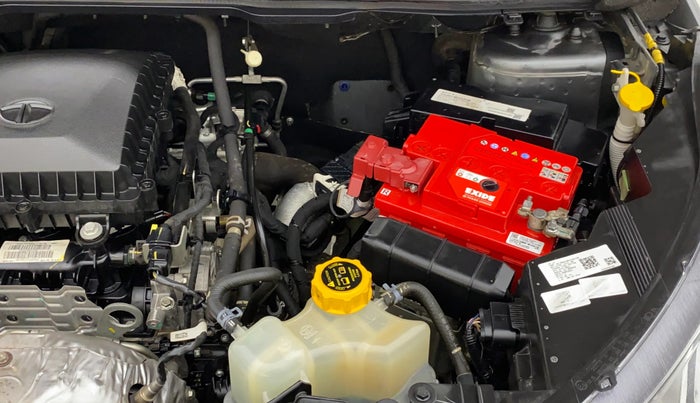 2021 Tata NEXON XZA PLUS (O) PETROL, Petrol, Automatic, 9,239 km, Engine View - Left