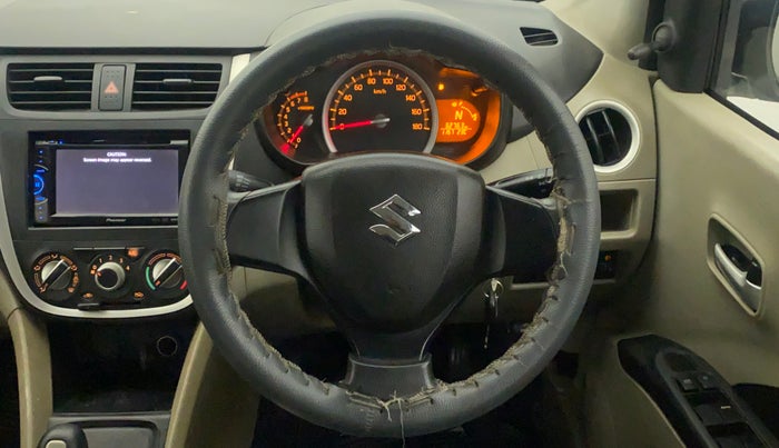 2014 Maruti Celerio VXI AMT, Petrol, Automatic, 32,891 km, Steering Wheel Close Up