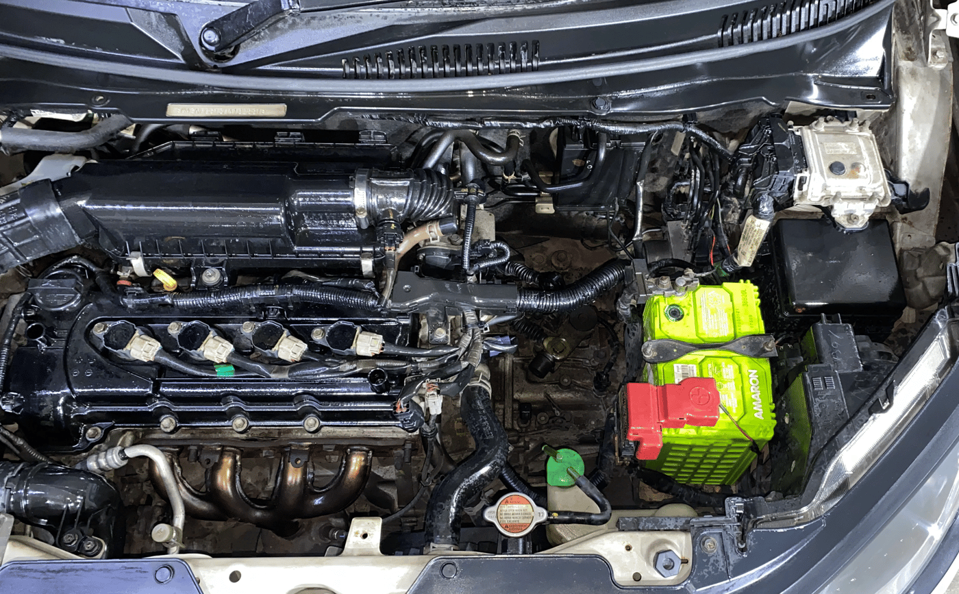2017 Maruti IGNIS DELTA 1.2, Petrol, Manual, 60,156 km, Engine View - Left