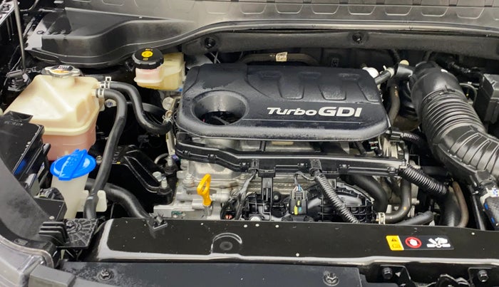 2023 KIA SONET HTX 1.0 DCT, Petrol, Automatic, 14,131 km, Engine View - Right