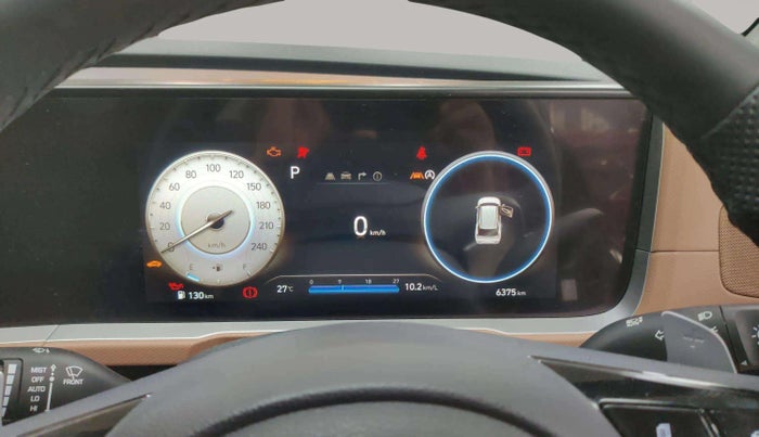 2025 Hyundai ALCAZAR Signature 7 STR 1.5 Turbo GDi Petrol DCT, Petrol, Automatic, 6,375 km, Odometer Image