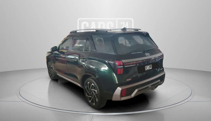 2025 Hyundai ALCAZAR Signature 7 STR 1.5 Turbo GDi Petrol DCT, Petrol, Automatic, 6,375 km, Left Back Diagonal