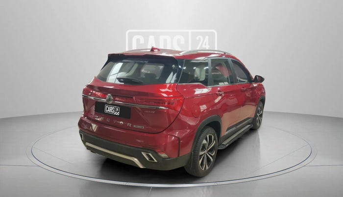 2023 MG HECTOR PLUS SAVVY PRO 1.5 TURBO CVT 7 STR, Petrol, Automatic, 12,197 km, Right Back Diagonal