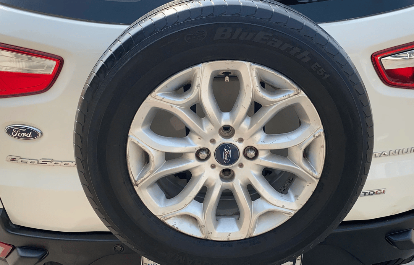2017 Ford Ecosport TITANIUM 1.5L DIESEL, Diesel, Manual, 94,025 km, Spare Tyre