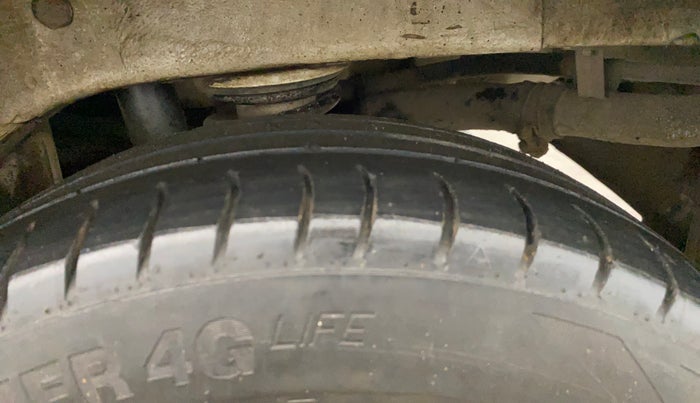 2017 Maruti Alto K10 VXI, Petrol, Manual, 78,089 km, Left Rear Tyre Tread