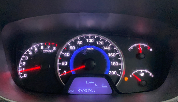 2016 Hyundai Grand i10 SPORTZ 1.2 KAPPA VTVT, Petrol, Manual, 35,902 km, Odometer Image