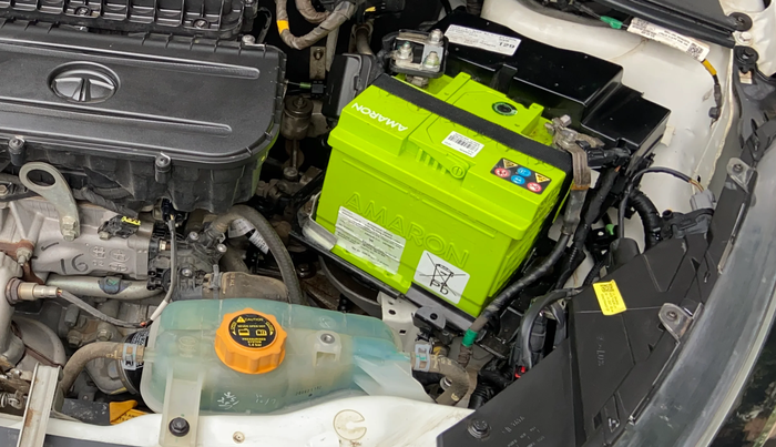 2021 Tata TIGOR XZ PLUS PETROL, Petrol, Manual, 19,440 km, Engine View - Left