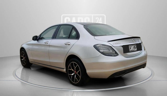 2017 Mercedes Benz C Class 220d, Diesel, Automatic, 1,11,944 km, Left Back Diagonal