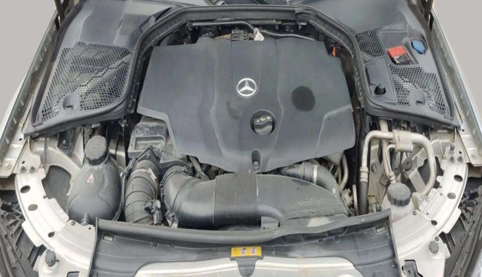 2017 Mercedes Benz C Class 220d, Diesel, Automatic, 1,11,944 km, Engine View