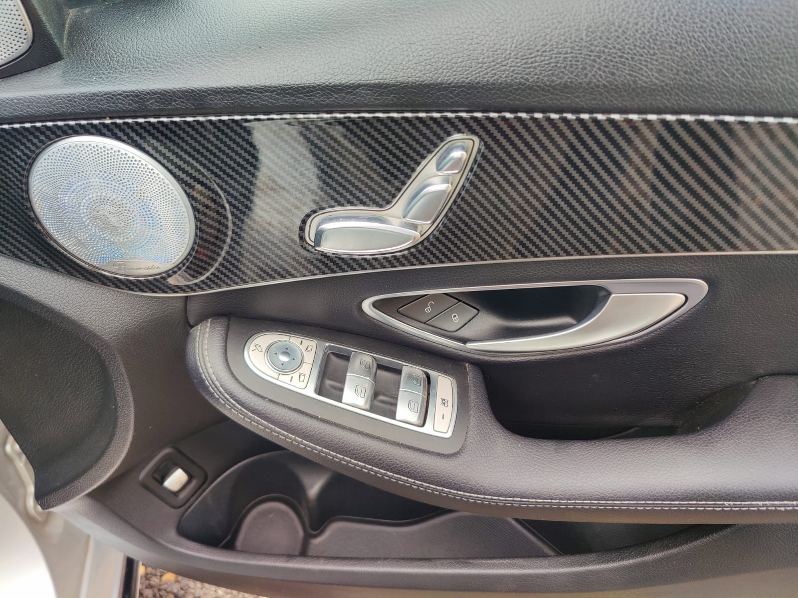 2017 Mercedes Benz C Class 220d, Diesel, Automatic, 1,11,944 km, Driver Side Door Panels Control