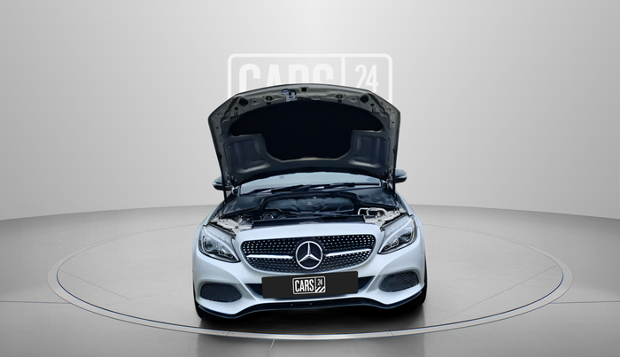 2017 Mercedes Benz C Class 220d, Diesel, Automatic, 1,11,944 km, Open Bonet