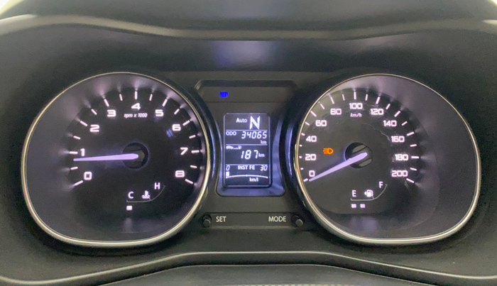 2018 Tata NEXON XZA PLUS DIESEL, Diesel, Automatic, 34,064 km, Odometer Image