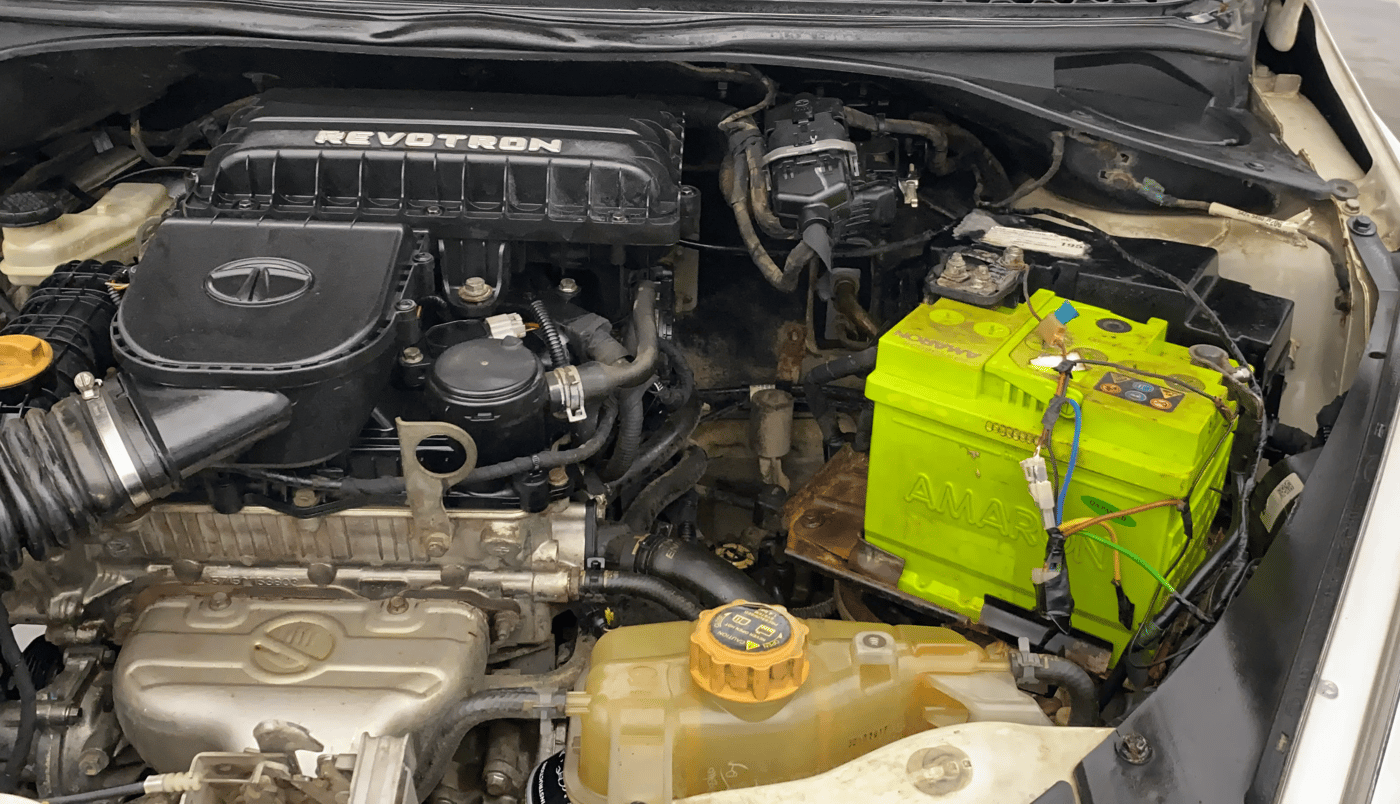 2017 Tata TIGOR XM PETROL, Petrol, Manual, 89,693 km, Engine View - Left