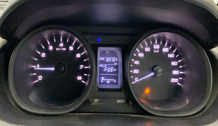 2017 Tata TIGOR XM PETROL, Petrol, Manual, 89,693 km, Odometer Image