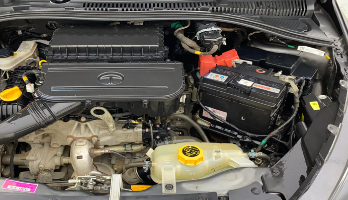 2022 Tata TIAGO NRG XZ AMT, Petrol, Automatic, 40,699 km, Engine View - Left