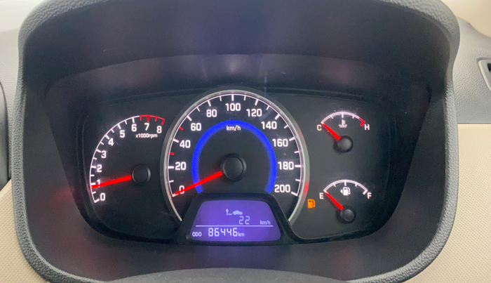 2016 Hyundai Grand i10 SPORTZ 1.2 KAPPA VTVT, Petrol, Manual, 86,476 km, Odometer Image