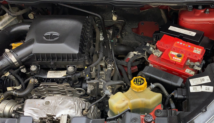 2020 Tata NEXON XZ PLUS (O) PETROL, Petrol, Manual, 61,283 km, Engine View - Left