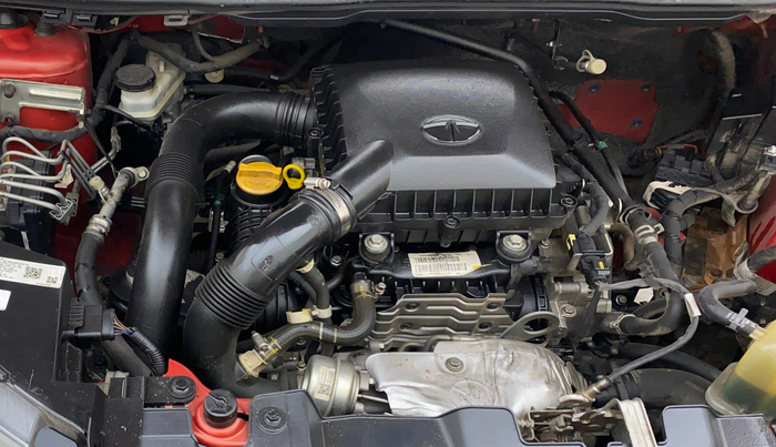 2020 Tata NEXON XZ PLUS (O) PETROL, Petrol, Manual, 61,283 km, Engine View - Right