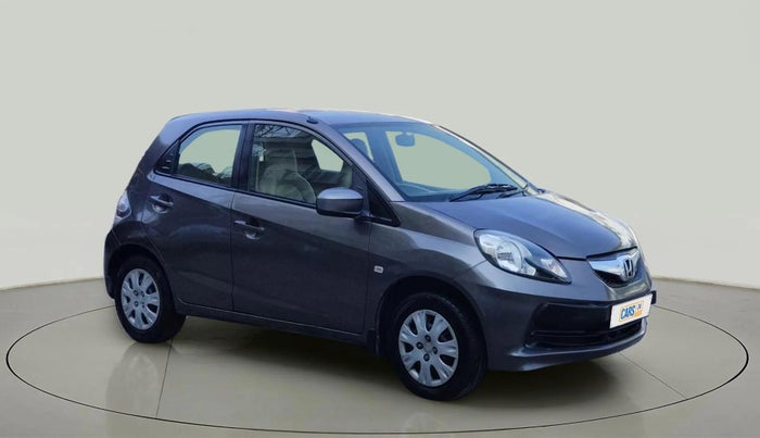 2013 Honda Brio S MT, Petrol, Manual, 96,418 km, Right Front Diagonal