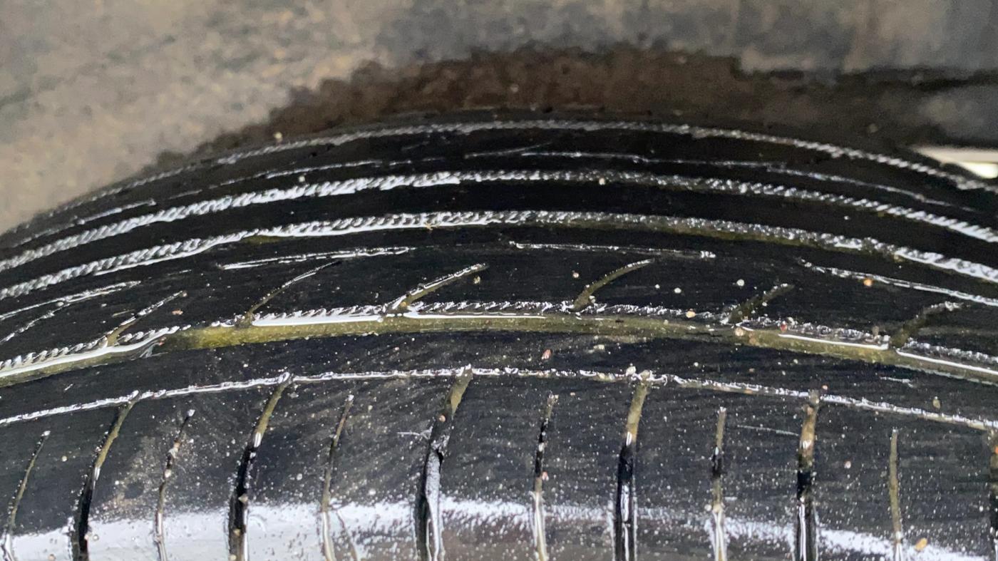 2018 Maruti Wagon R 1.0 VXI, Petrol, Manual, 67,895 km, Left Rear Tyre Tread