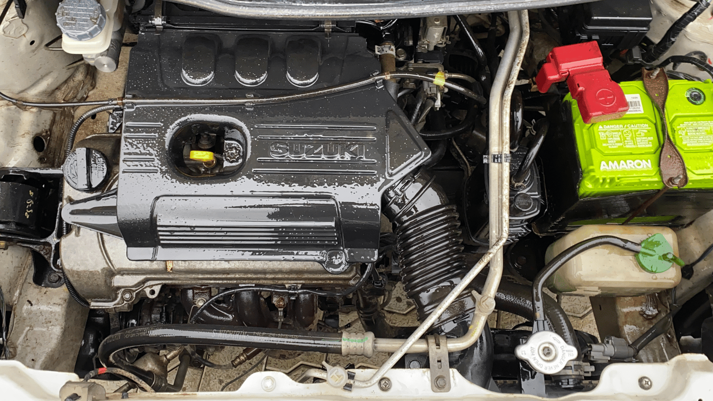 2018 Maruti Wagon R 1.0 VXI, Petrol, Manual, 67,895 km, Engine View