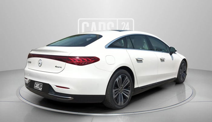 2022 Mercedes Benz EQS 580 4MATIC, Electric, Automatic, 27,862 km, Right Back Diagonal