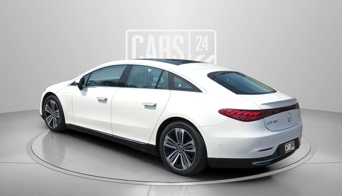 2022 Mercedes Benz EQS 580 4MATIC, Electric, Automatic, 27,862 km, Left Back Diagonal