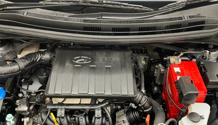2019 Hyundai Grand i10 SPORTZ AT 1.2 KAPPA VTVT, Petrol, Automatic, 35,896 km, Engine View